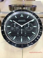 Replica Omega Wall Clock Speedmaster SS Black Wall Clock